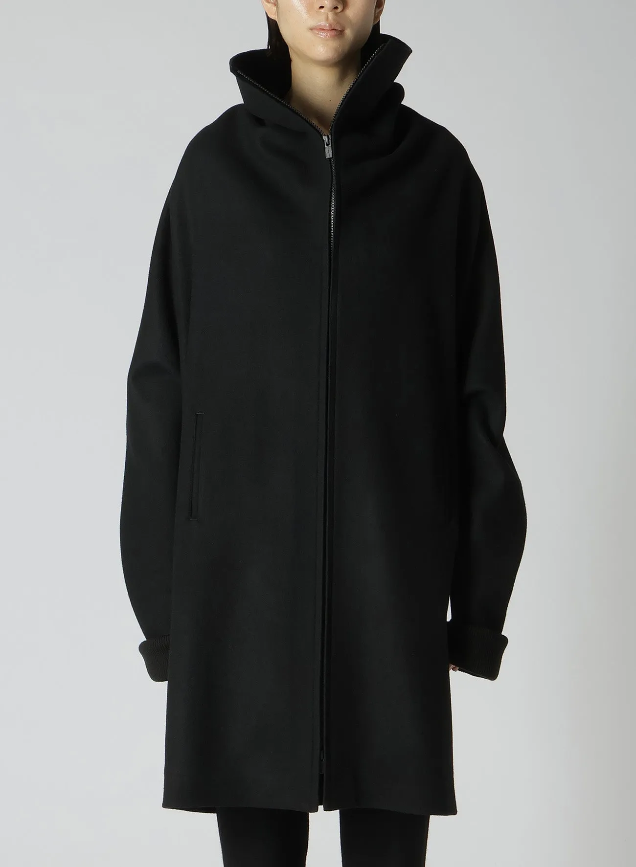 SUPER100 MELTON VASE COAT