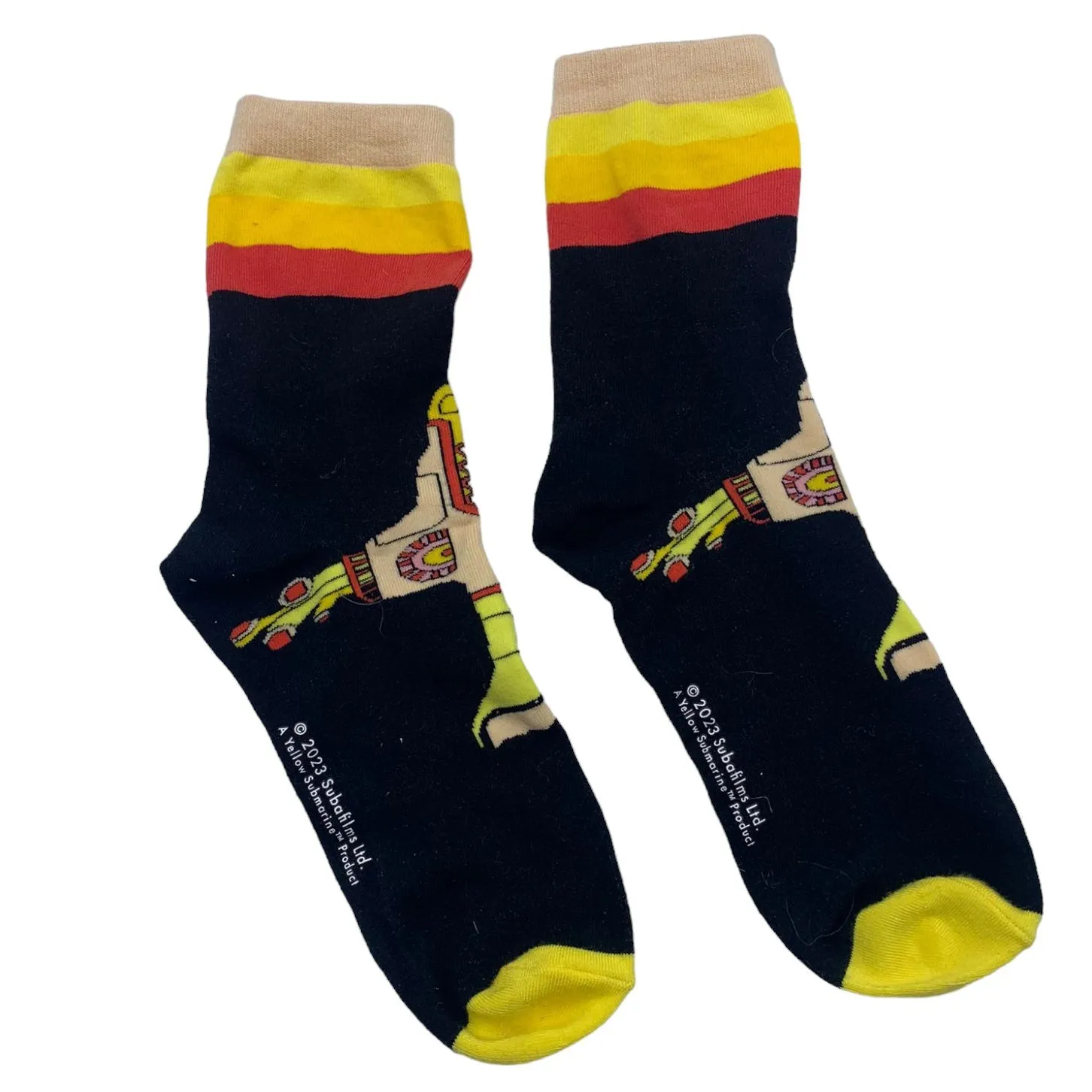 The Beatles Yellow Submarine Socks