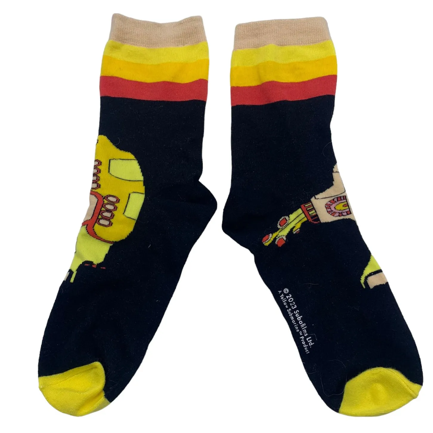 The Beatles Yellow Submarine Socks