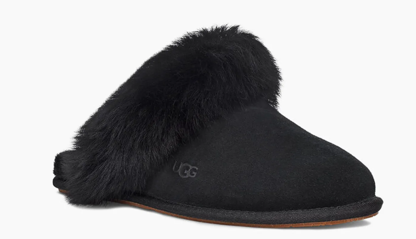 UGG Scuff Sis slippers in Black