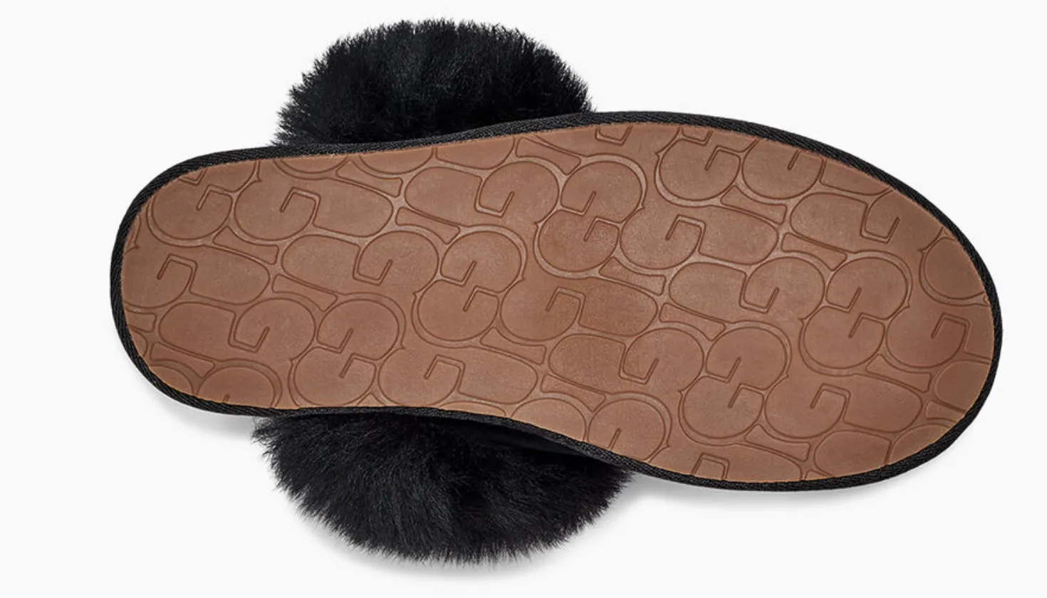 UGG Scuff Sis slippers in Black