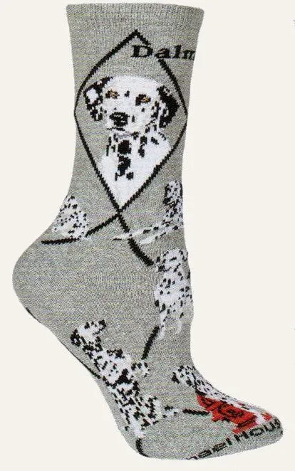 Wheel House Designs Dalmatian Novelty Sock