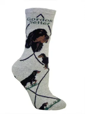 Wheel House Designs Gordon Setter Sock