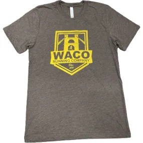 WRC Brown and Yellow Badge Tee